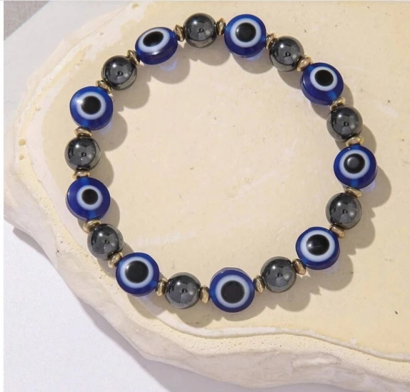 Evil Eye Protection Crystal Bracelet