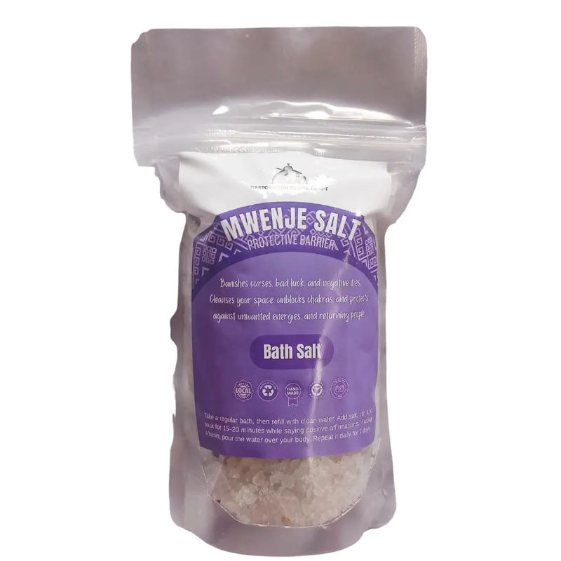 Mwenje Aura Cleanser Bath Salt Restoration To Life Craft