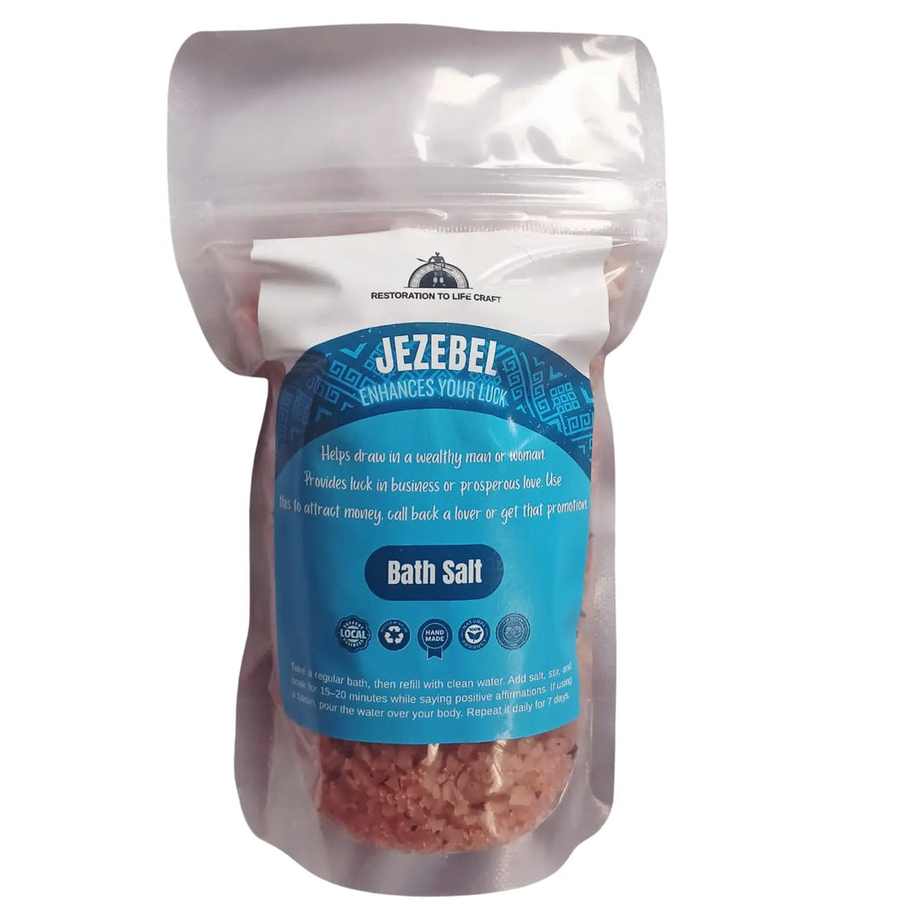 Jezebel Confidence Bath Salt Restoration To Life Craft