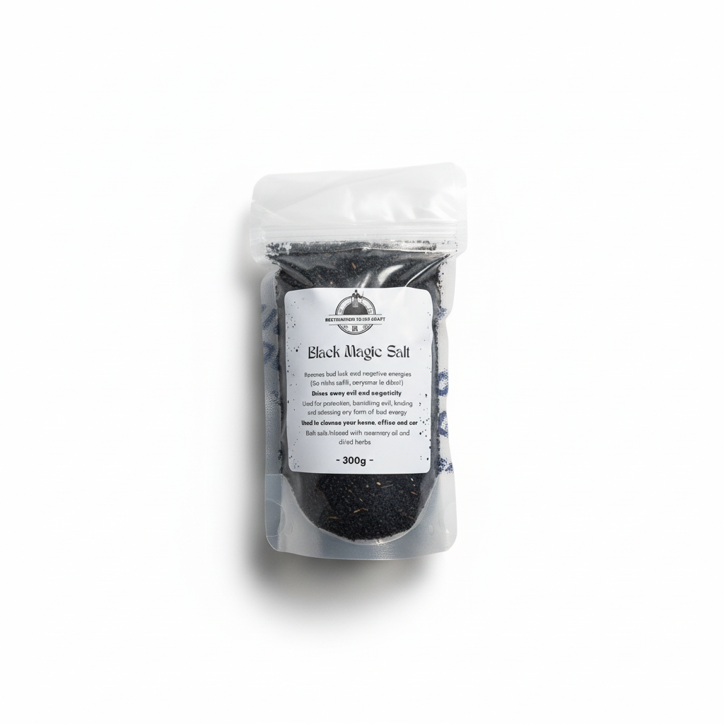 Black Magic Salt - Flat Lay