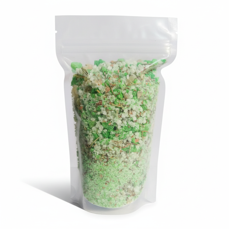 Purification Bath Salt - Front Angle Pouch